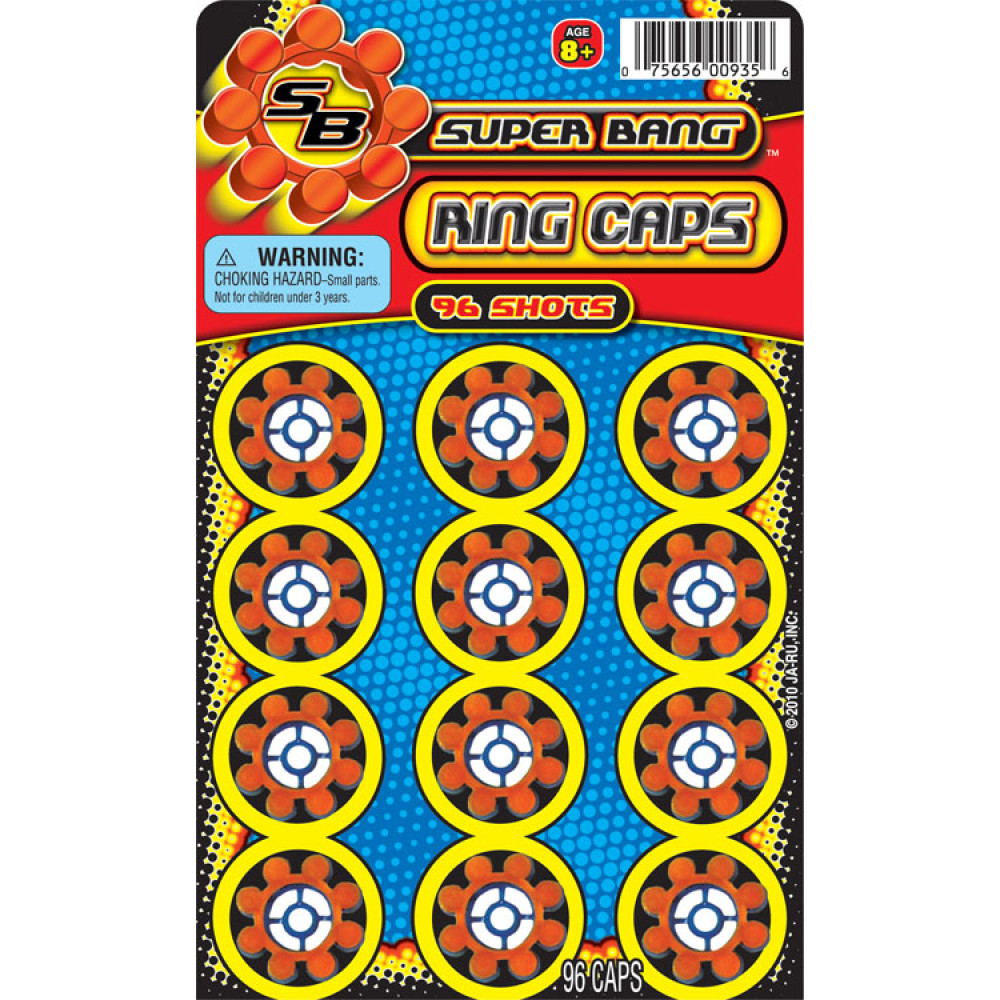 96 SHOT RING CAPS (1 PACK)