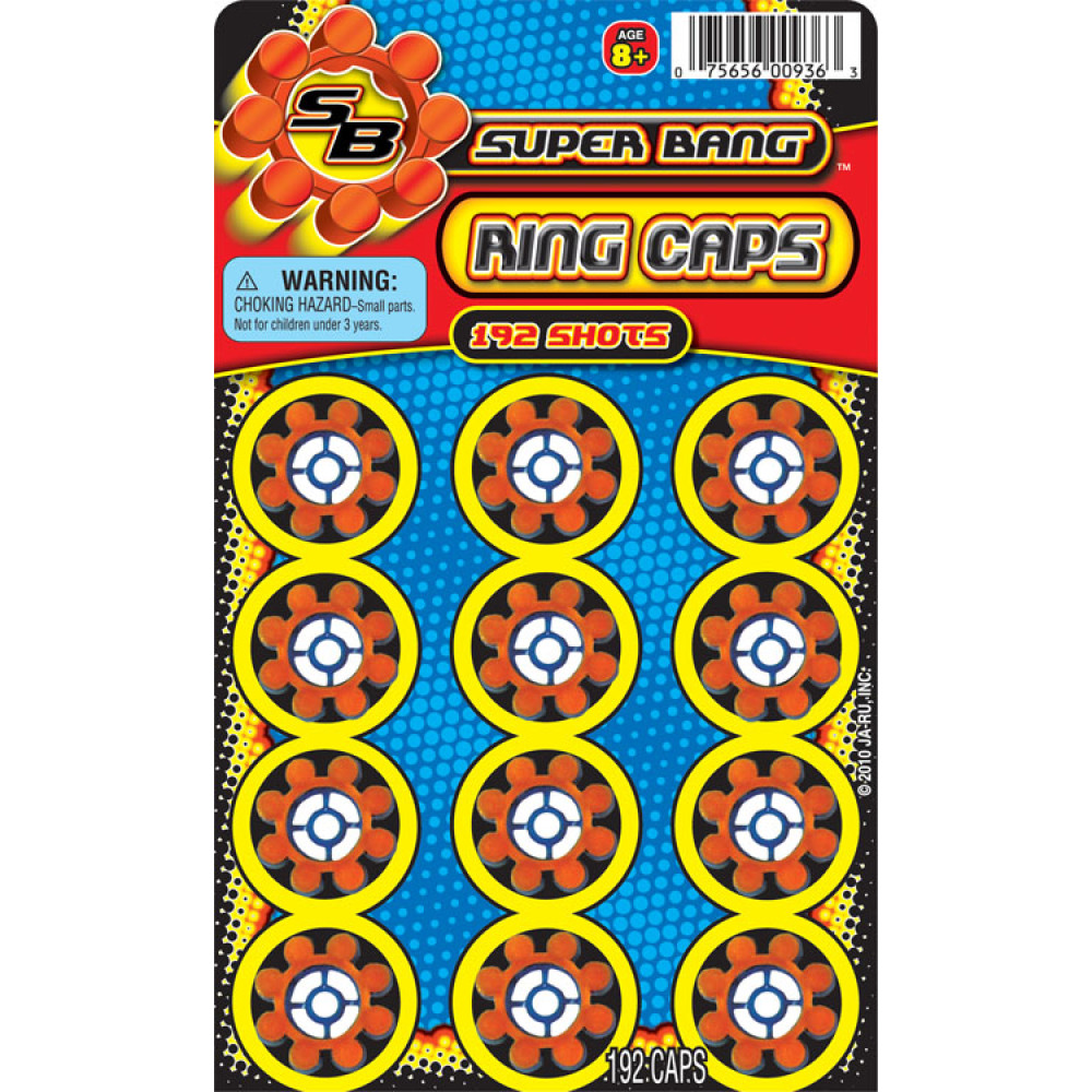 192 SHOT RING CAPS (1 PACK)