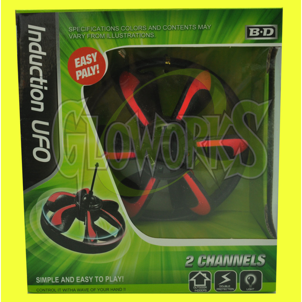 SMALL HAND HELD FLYING UFO (1 PIECE)