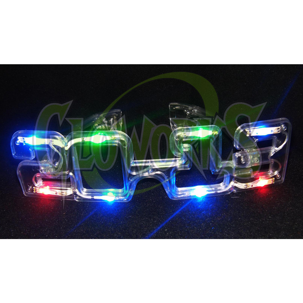 2013 FLASHING MULTI-COLOR SUNGLASSES (1 PIECE)