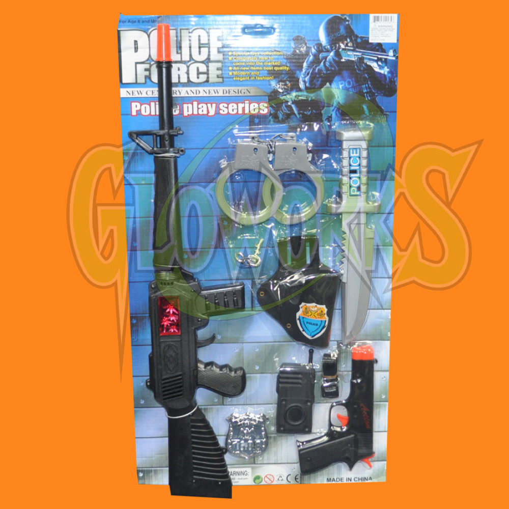 POLICE FORCE PLAY SET (1 PIECE)