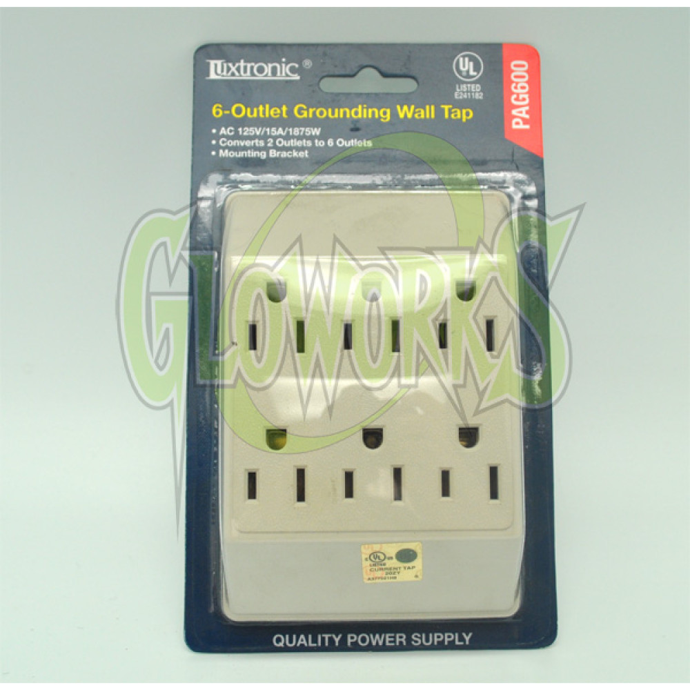 6 OUTLET GROUNDING WALL TAP (1 PIECE)