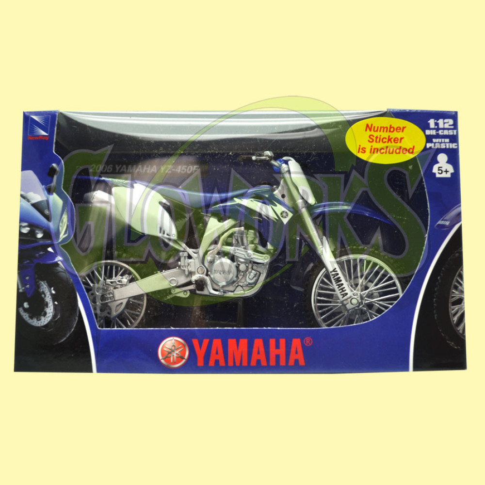 1:12 SCALE DIE CAST CYCLE YAMAHA (1 PIECE)