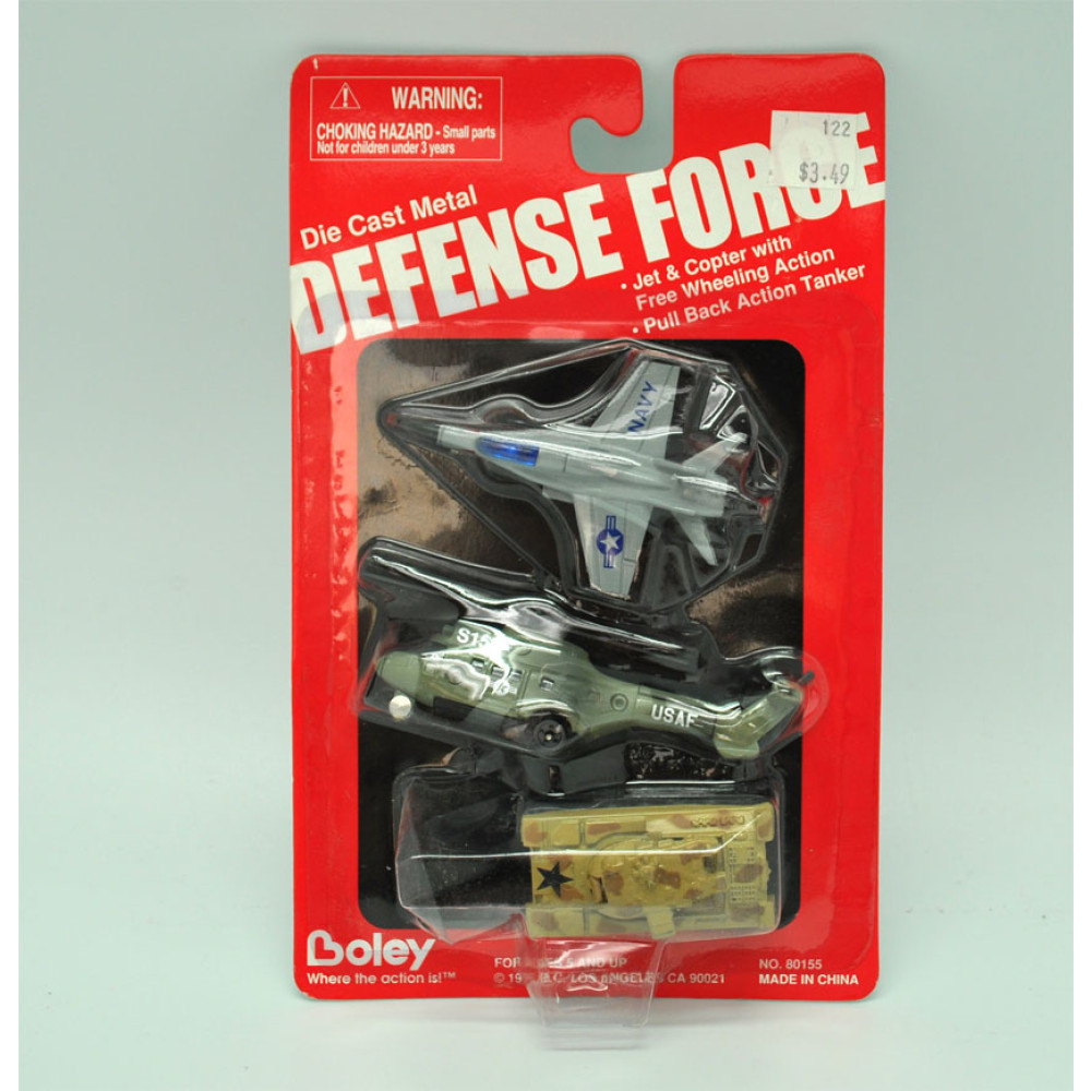 DEFENSE FORCE DIE CAST ASST. PLANES (1 PIECE)