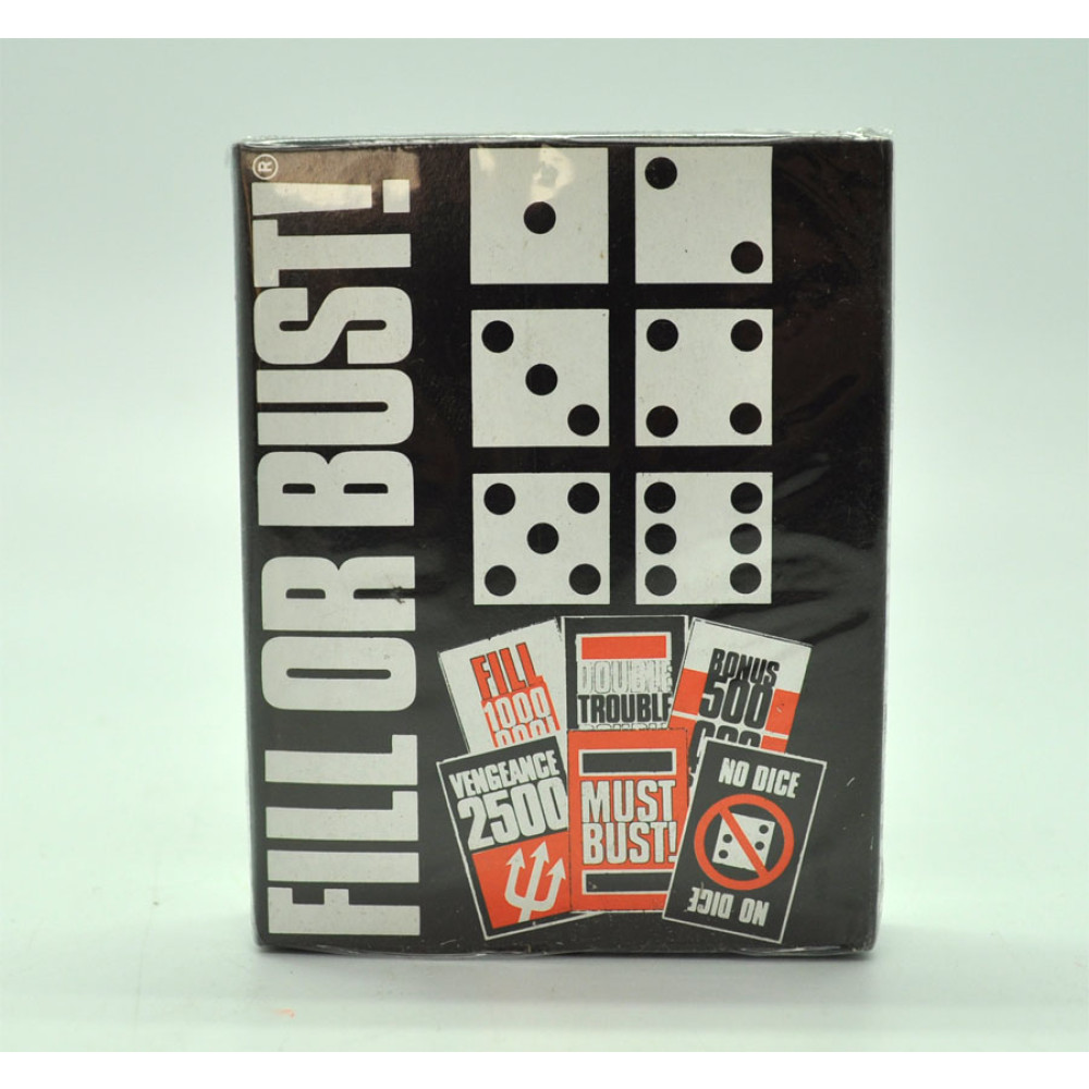 FILL OR BUST CARD GAME (1 PACK)