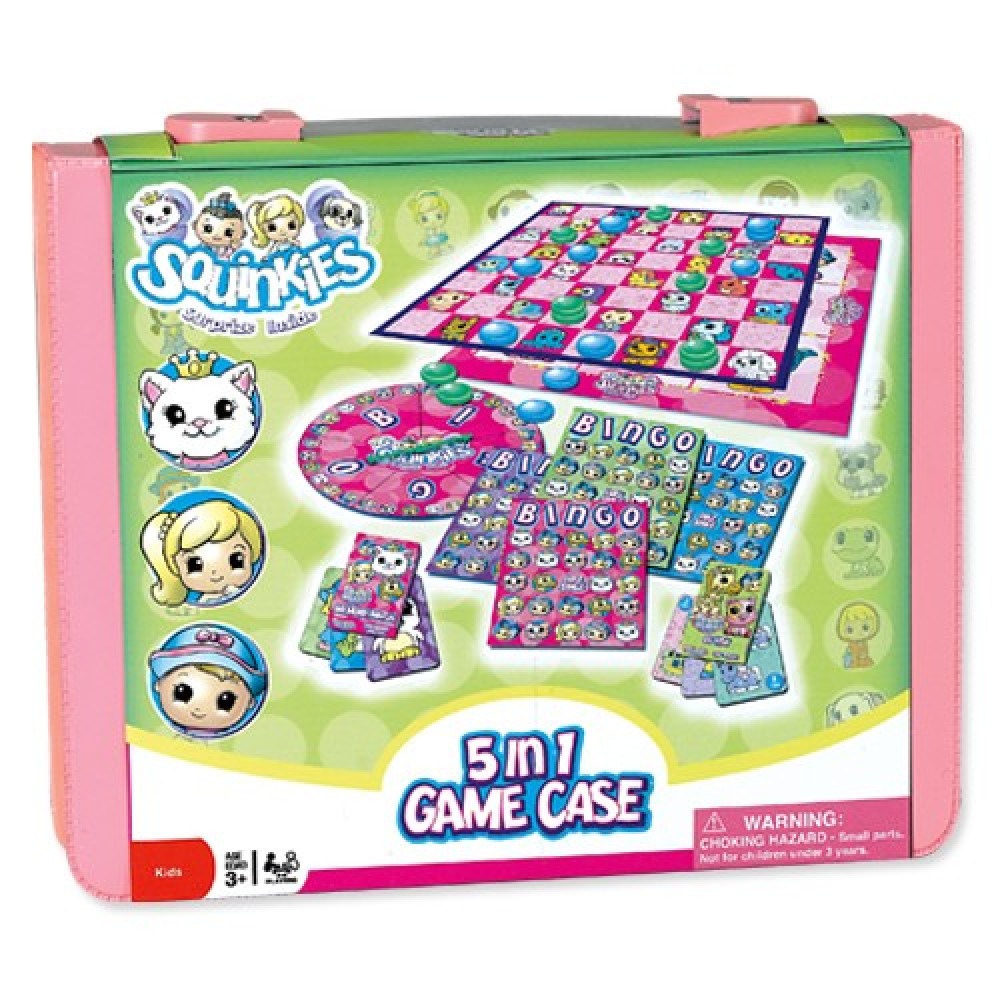 SQUINKIES 5 IN 1 GAME CASE (1 PIECE)