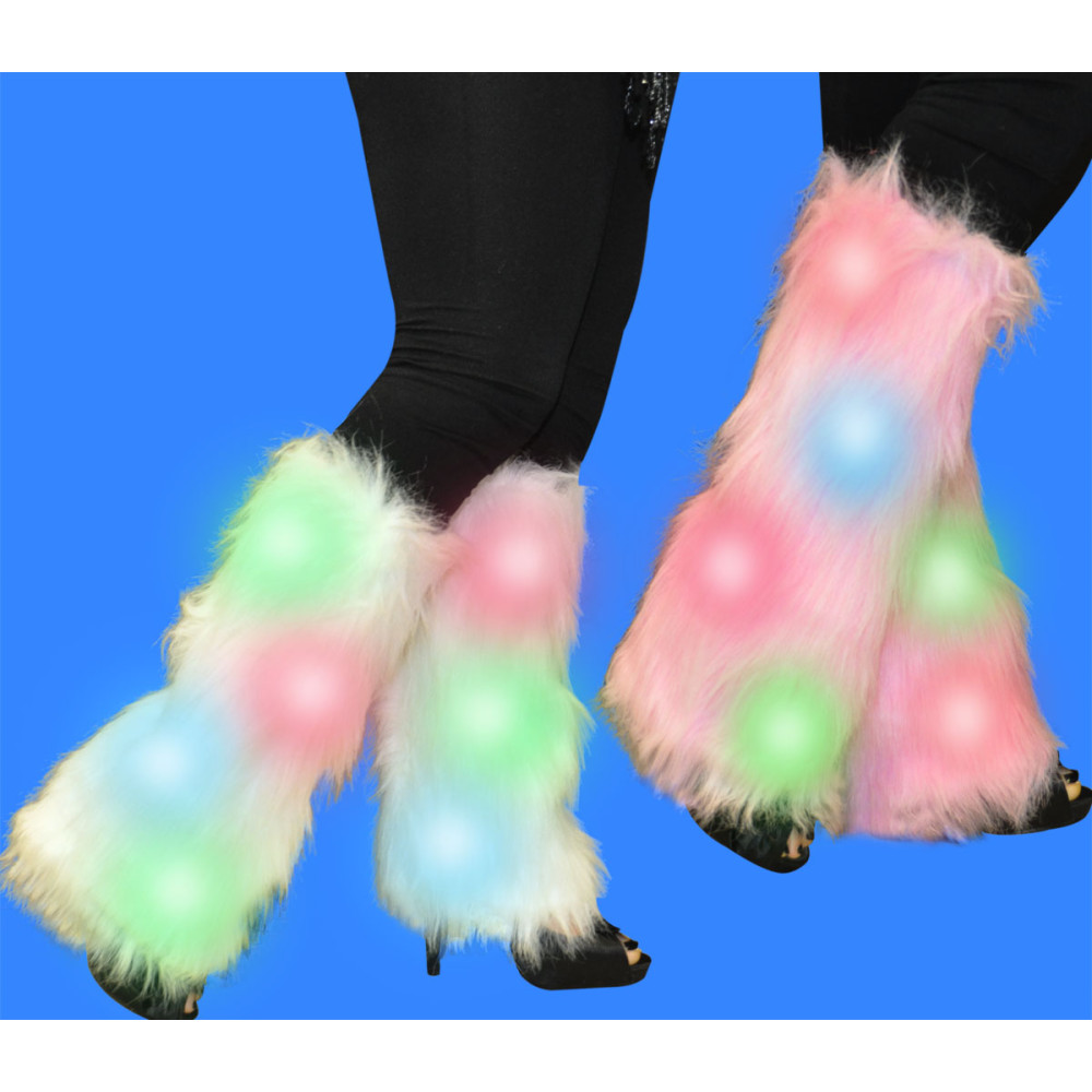FLASHING LEG WARMERS - ASSORTED COLORS (1 PAIR)