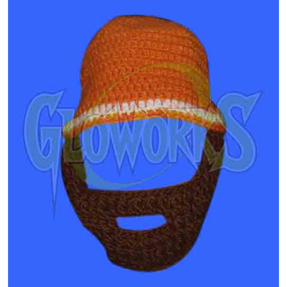 BEARDED KNITTED WINTER HAT (1 PIECE)