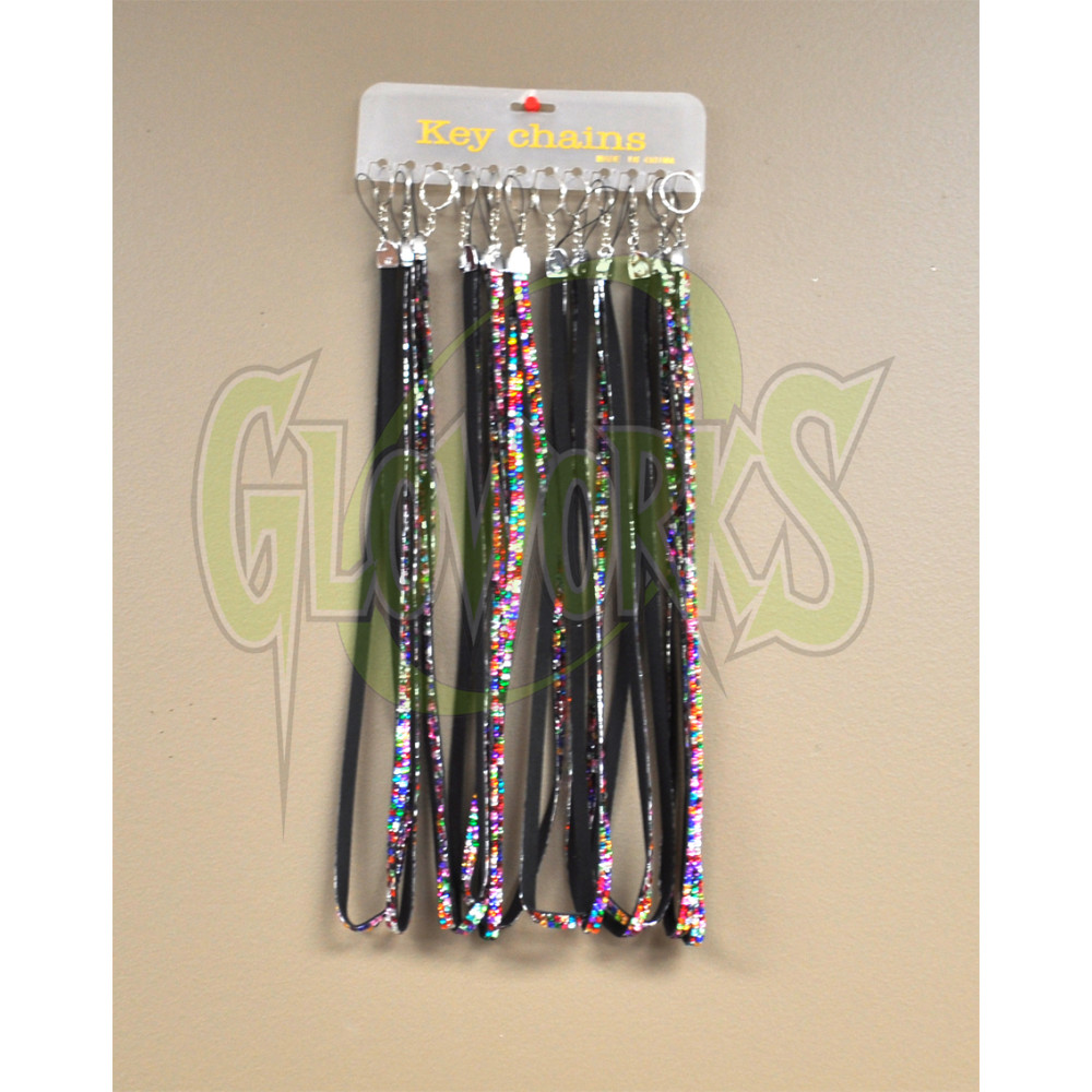 Gemstone Non-Flash Keychain Rainbow - Assorted (1 PIECE)