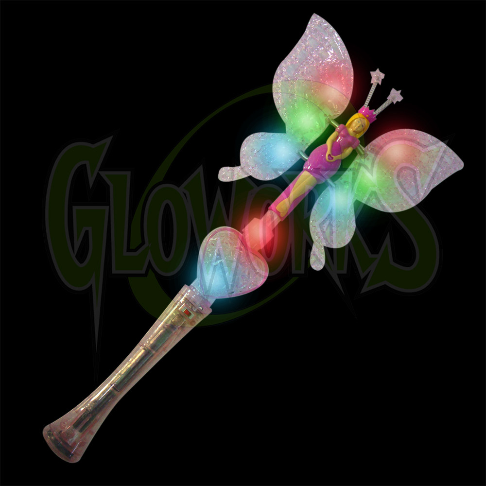 Flashing Fairy Butterfly Wand (1 PIECE)