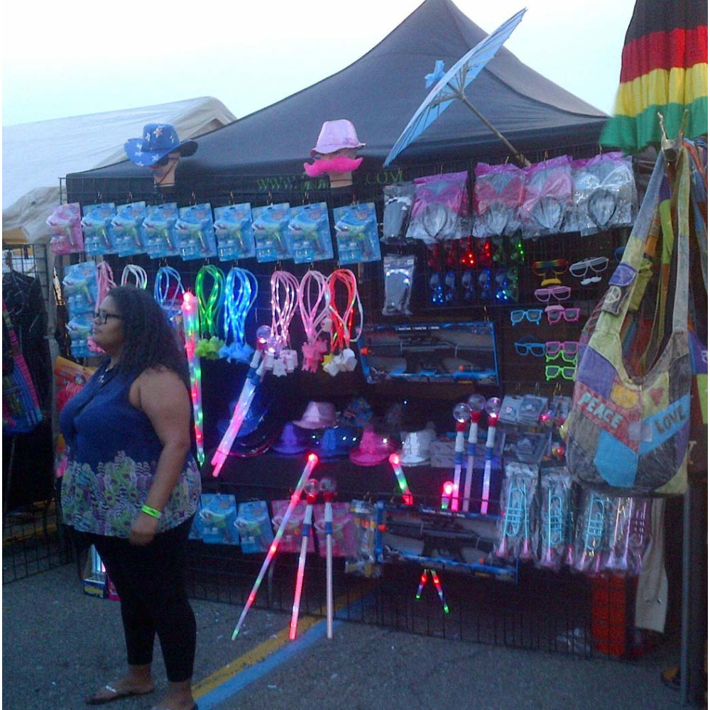10' x 10' Black Tent with 4 Sides