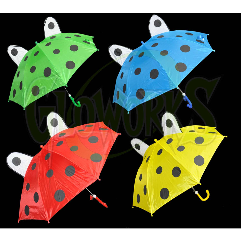 Non-flash Animal Umbrella - Assorted Ladybugs (1 PIECE)