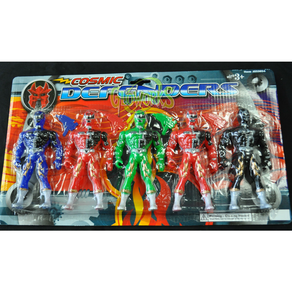 5 PACK SUPER HERO PLAY SET (1 PIECE)