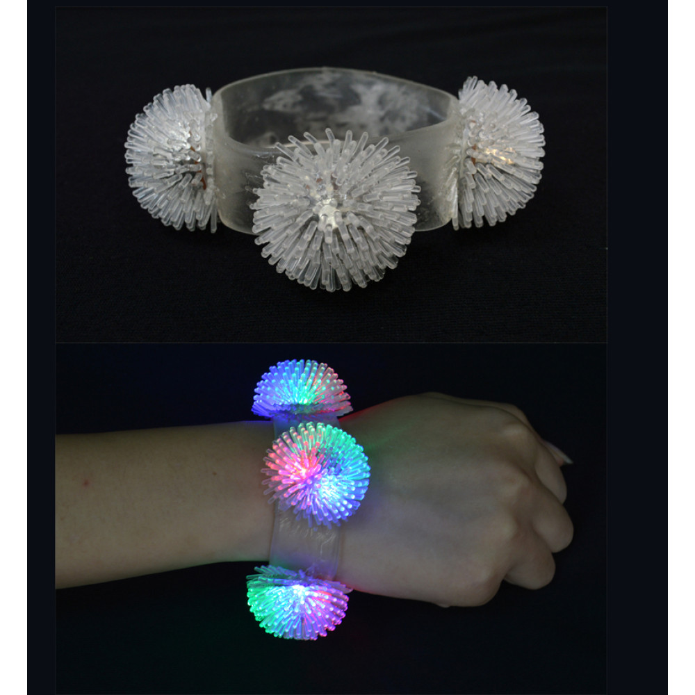 FLASHING TRIPLE BALL URCHIN BRACELET (1 PIECE)