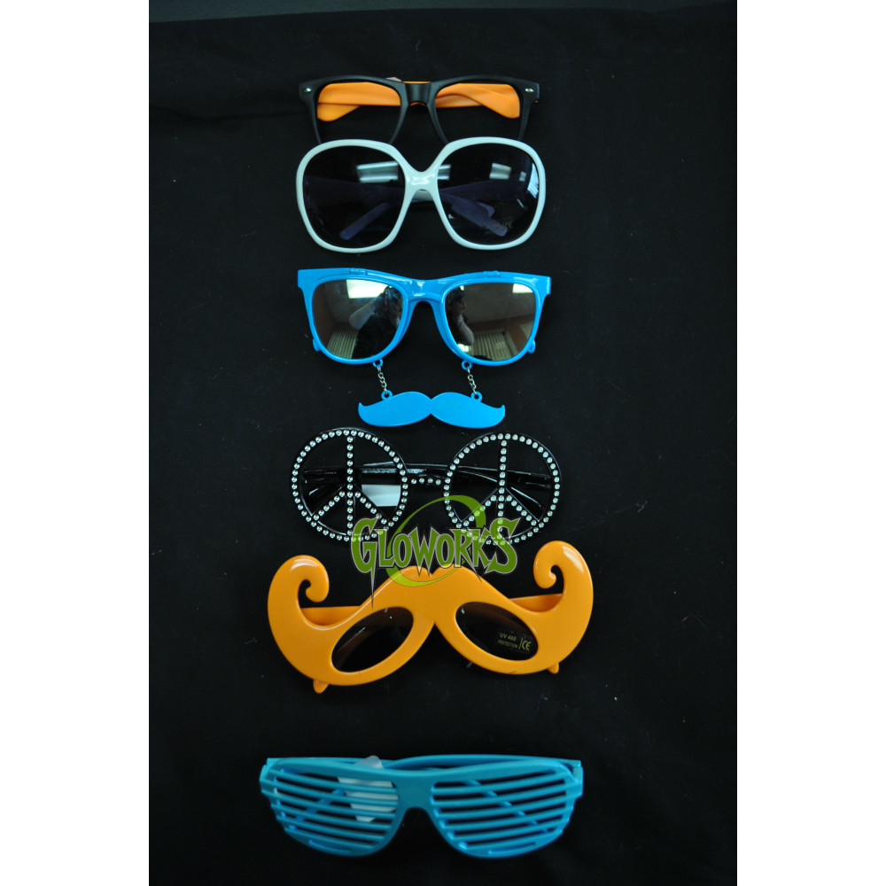 NON-FLASHING ASSORTED SUNGLASSES (1 DOZEN)