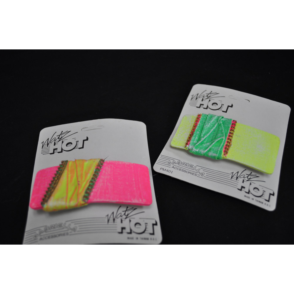 NEON SQUARE HAIR CLIP (1 PIECE)