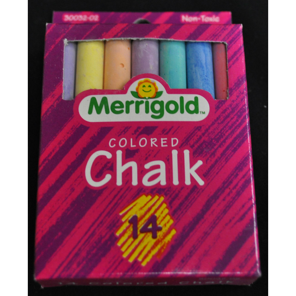 COLORED CHALK (1 PACK)