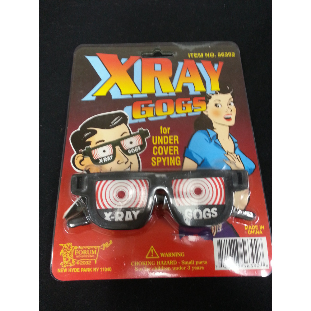 NOVELTY X-RAY GOGS (1PIECE)