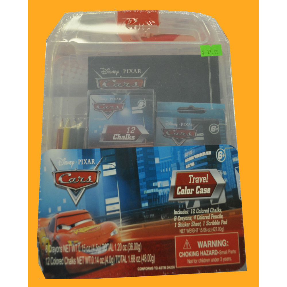 DISNEY CARS TRAVEL COLOR CASE (1 PIECE)