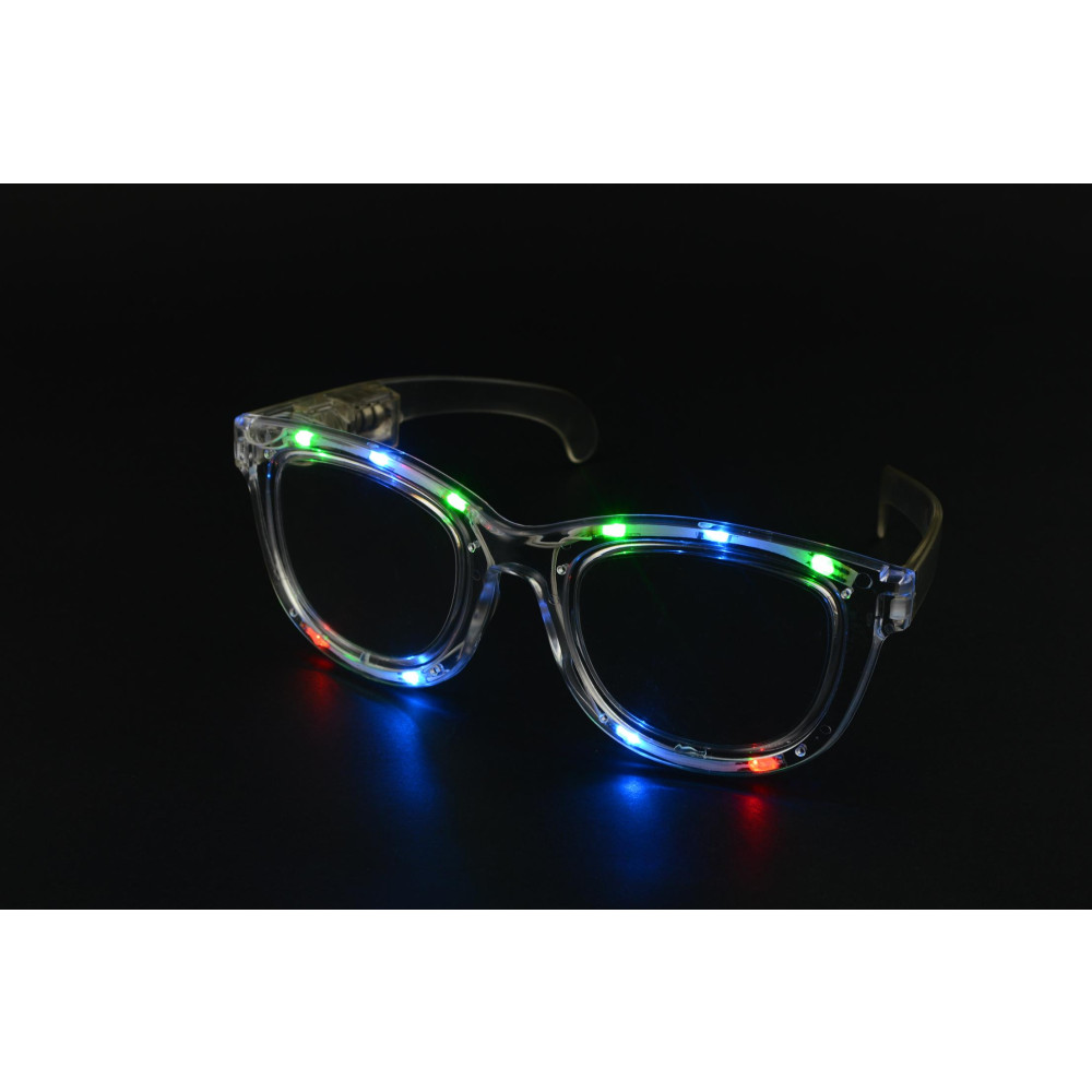 BIG ASSORTED LED SUNGLASSES ASSORTED COLORS (1 PIECE)
