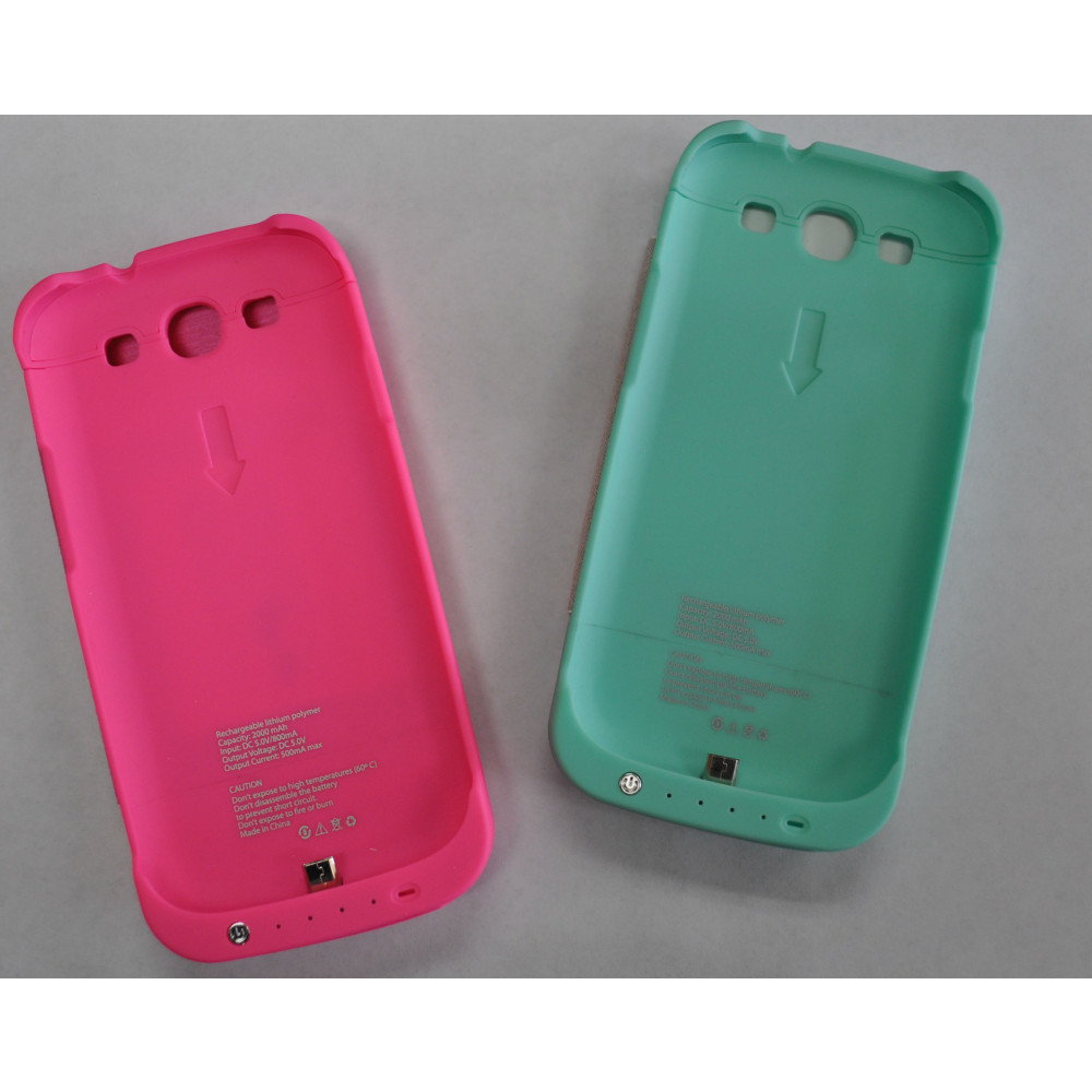 CHARGE CASE FOR GALAXY S3 ASSORTED COLOR CASE FITS GALAXY S3