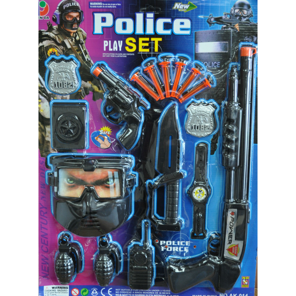 POLICE PLAY SET (1 PIECE) 
