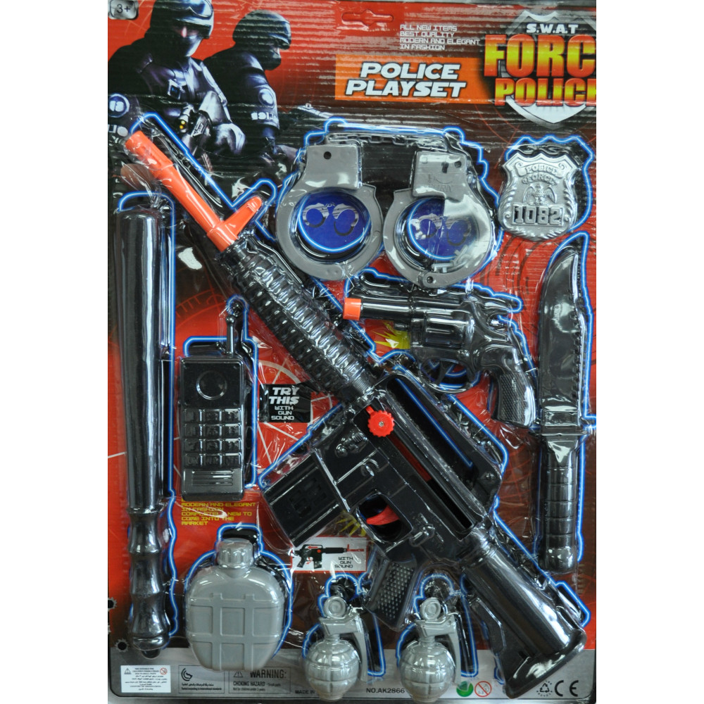 POLICE PLAY SET (1 PIECE)