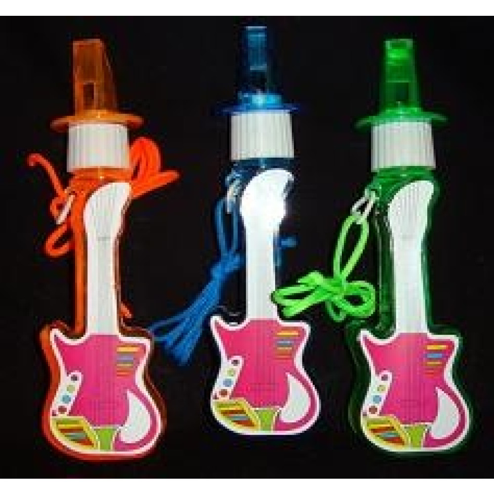 BUBBLE NECKLACE - GUITAR SHAPED (1 PIECE)