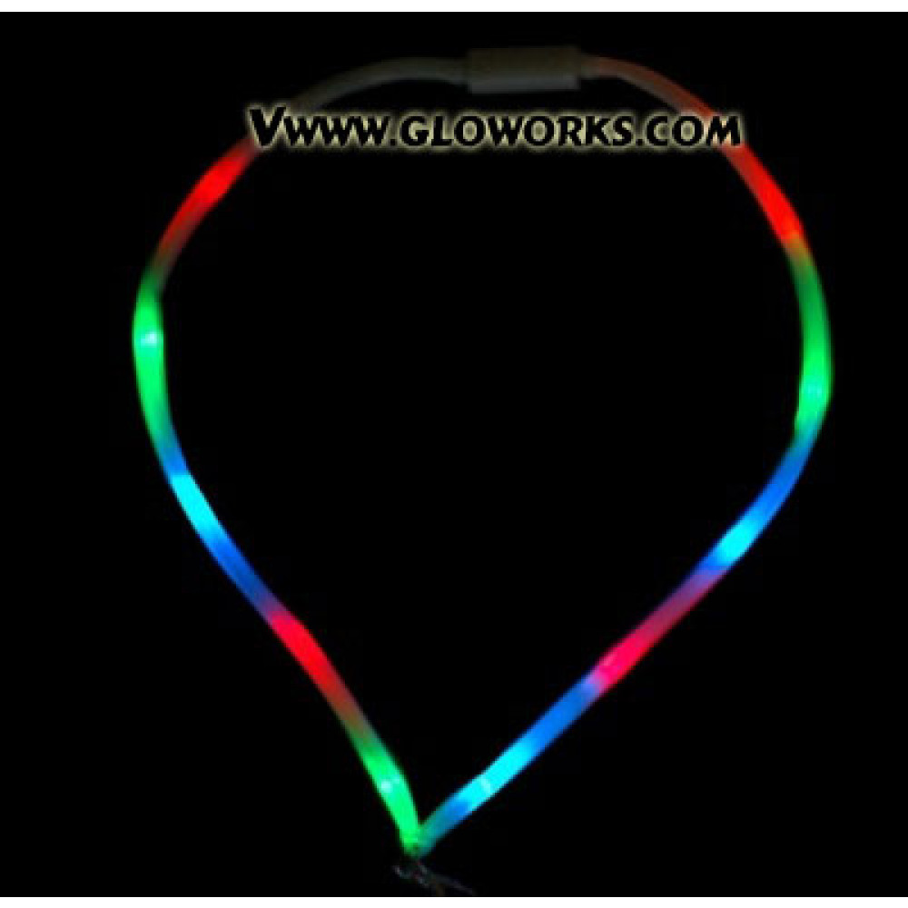 MULTI COLOR FLASHING LANYARD (1 PIECE)