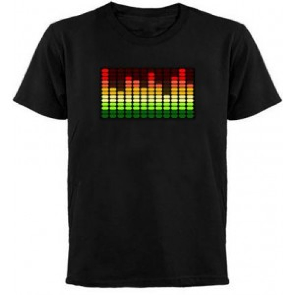 E.L. SOUND ACTIVATED EQUAILIZER T-SHIRT (1 PIECE)