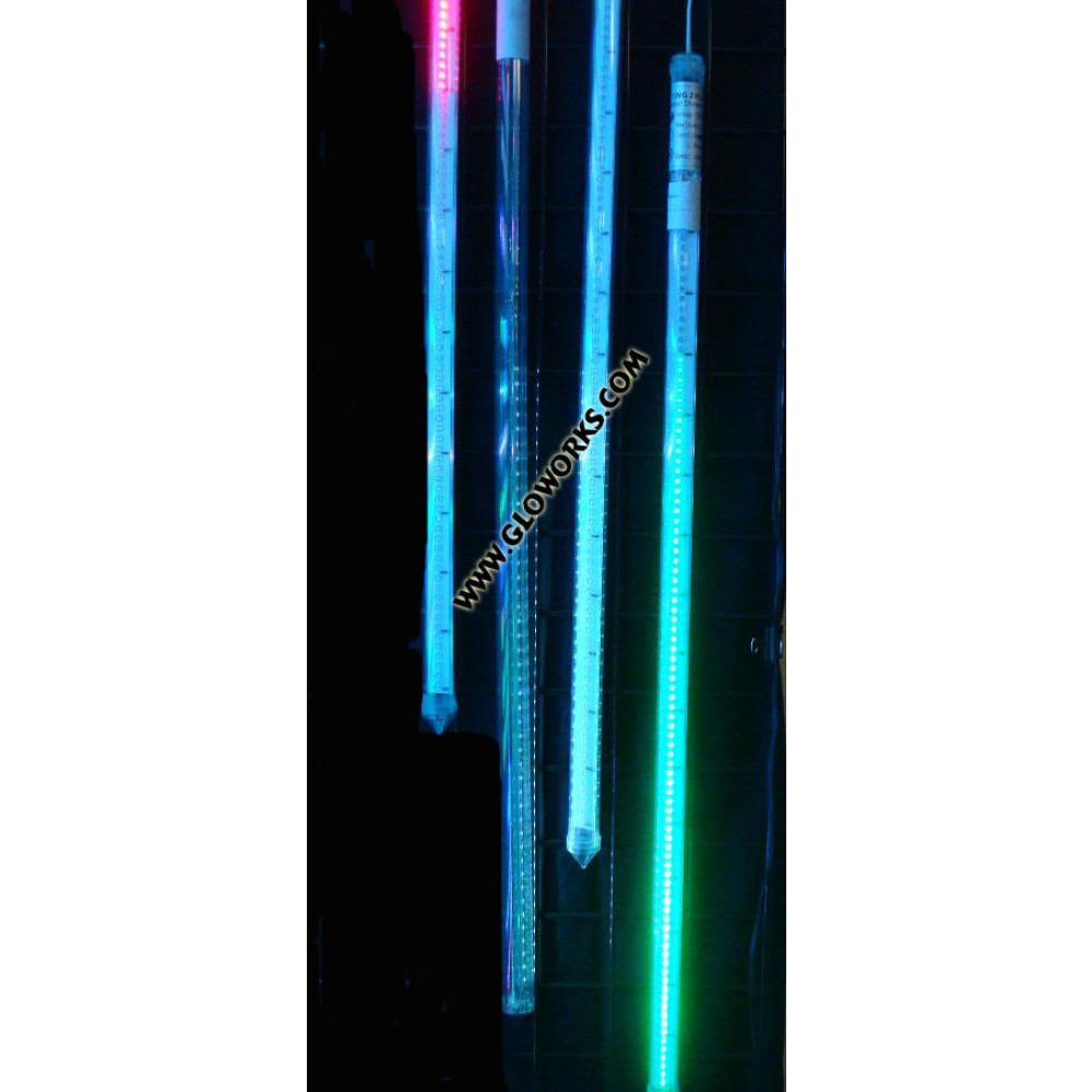 DOUBLE SIDED GREEN LED METEOR SHOWER TUBE (1 PIECE)