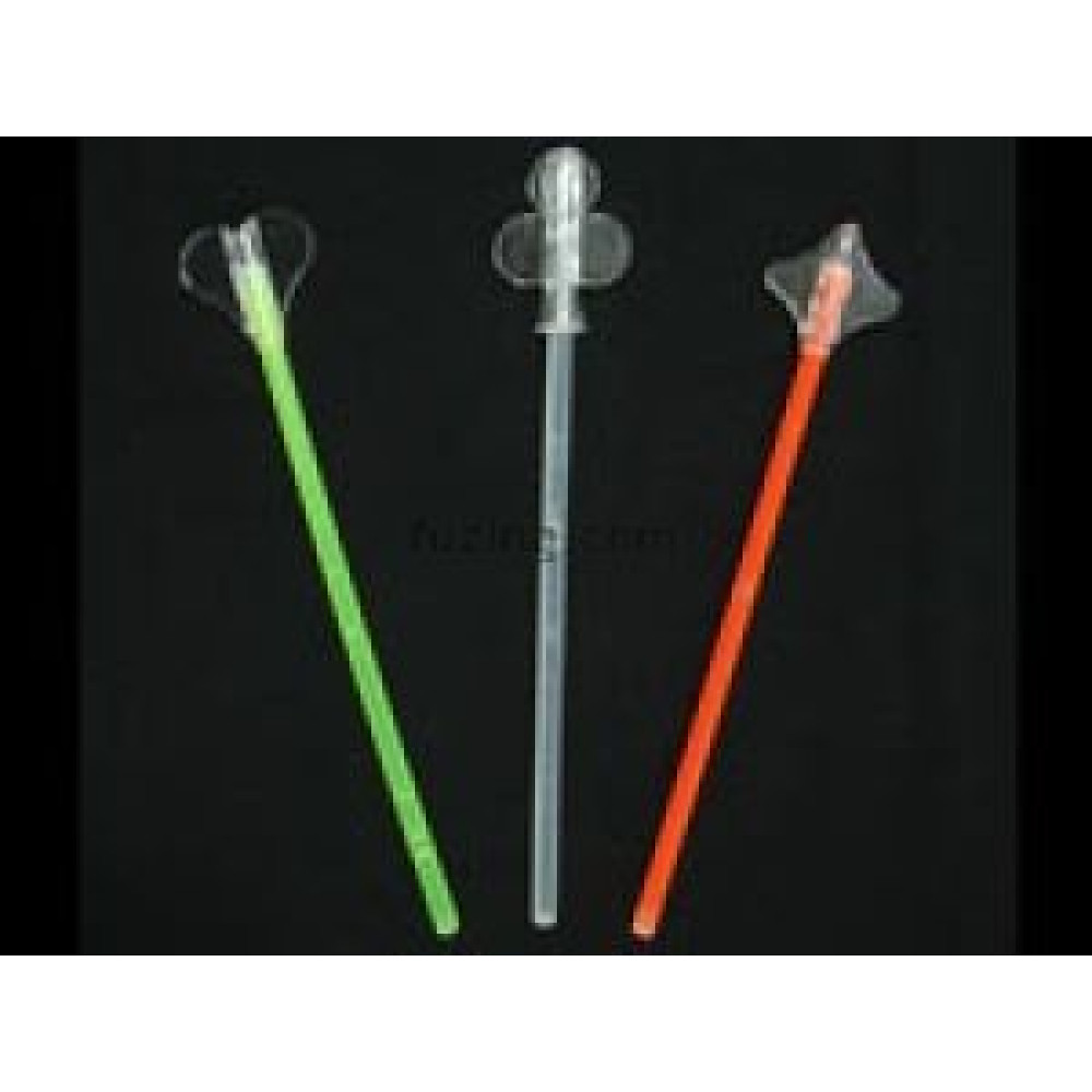 GLOW STIRRERS - INDIVIDUALLY PACKED (3 PIECES PER PACK)