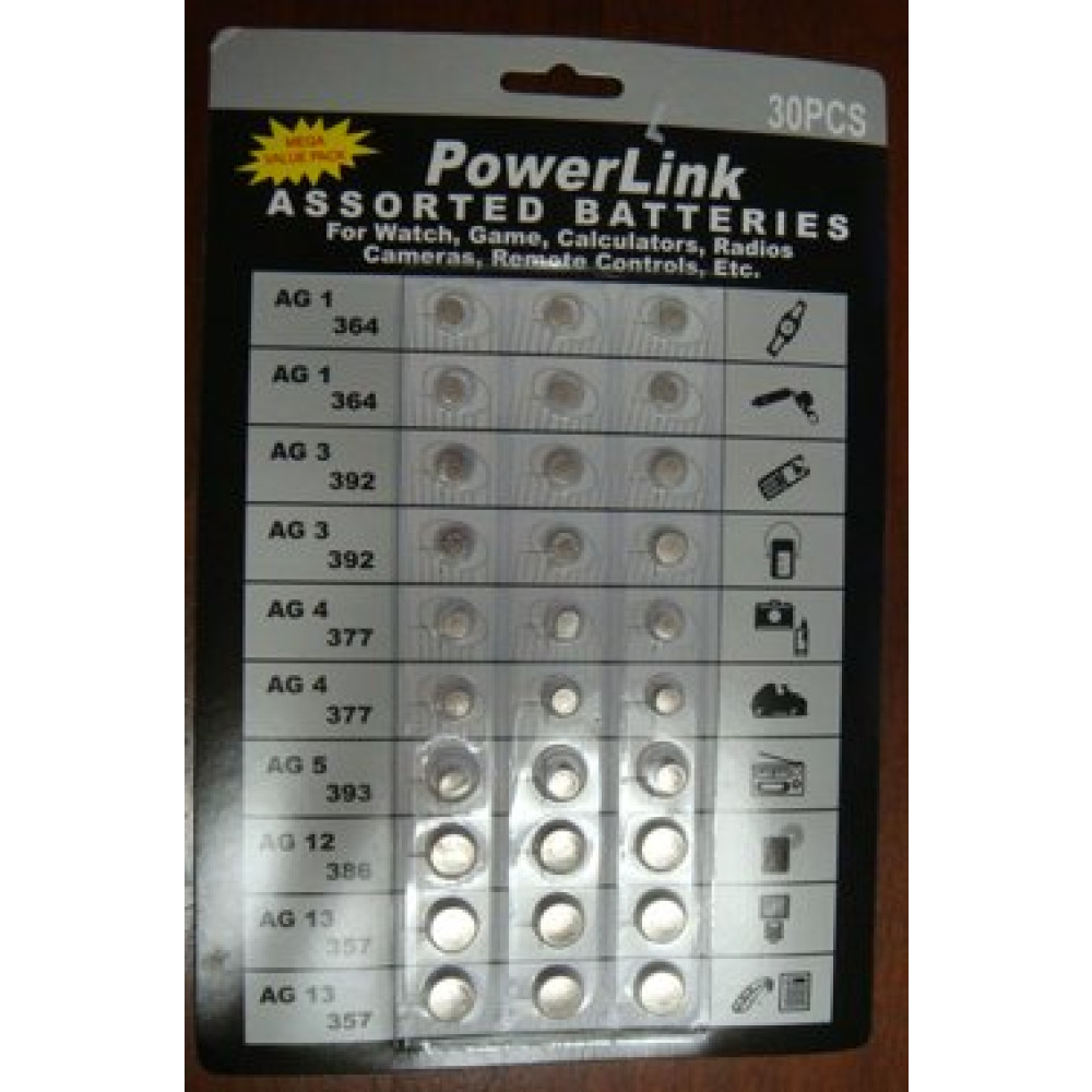 ASSORTED PACK BATTERIES