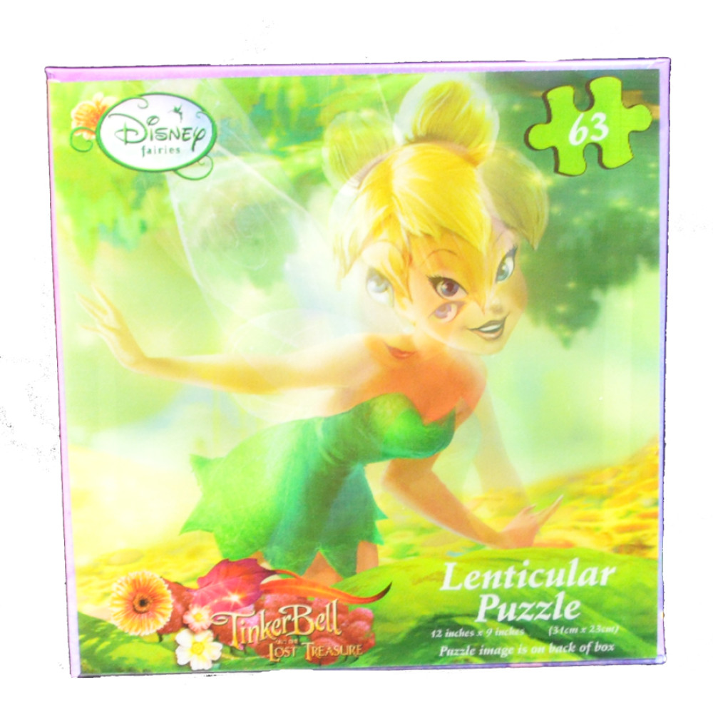 ASSORTED 100 PCS. GIRLS LENTICULAR PUZZLES (1 PUZZLE)