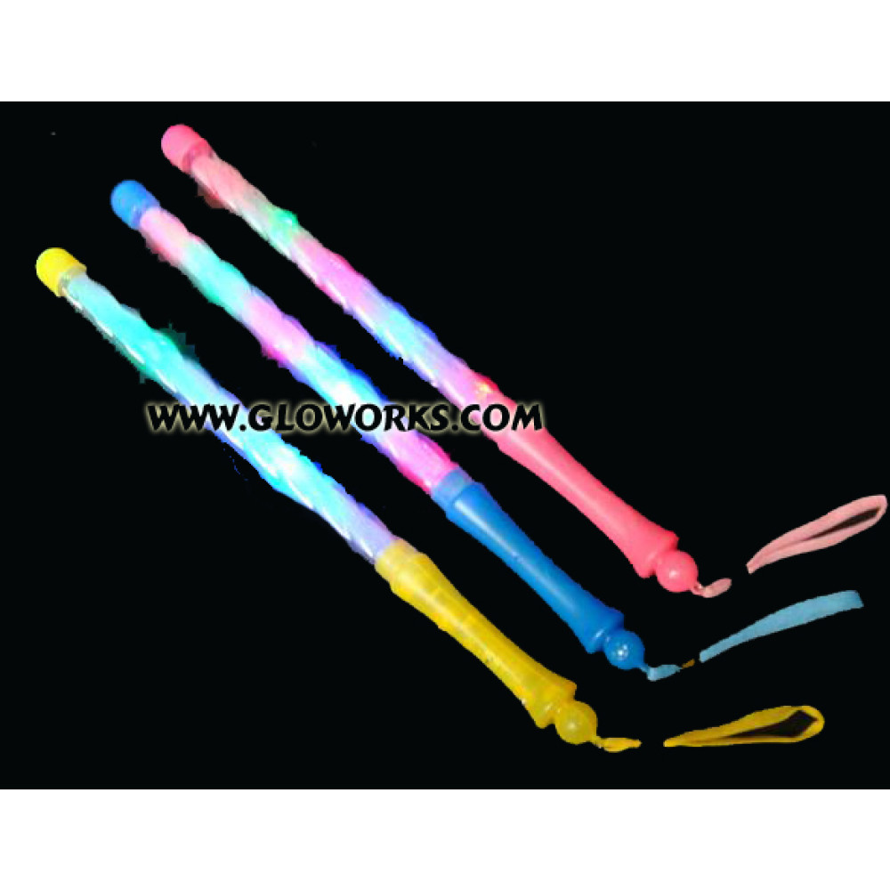 RIBBED FLASHING WAND - ASSORTED COLORS (1 PIECE)