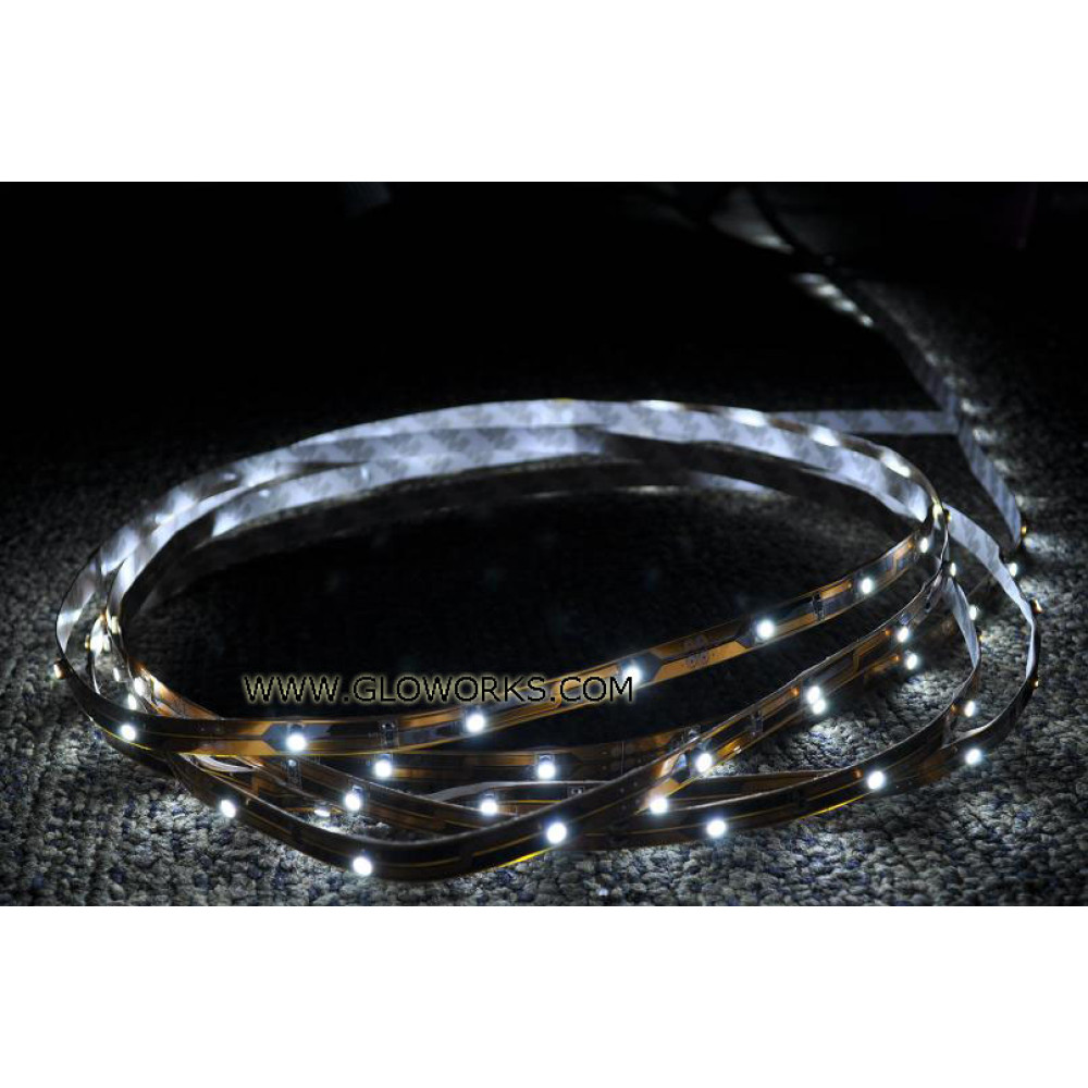 LED ADHESIVE STRIP LIGHT - WHITE LEDs (5 METERS)