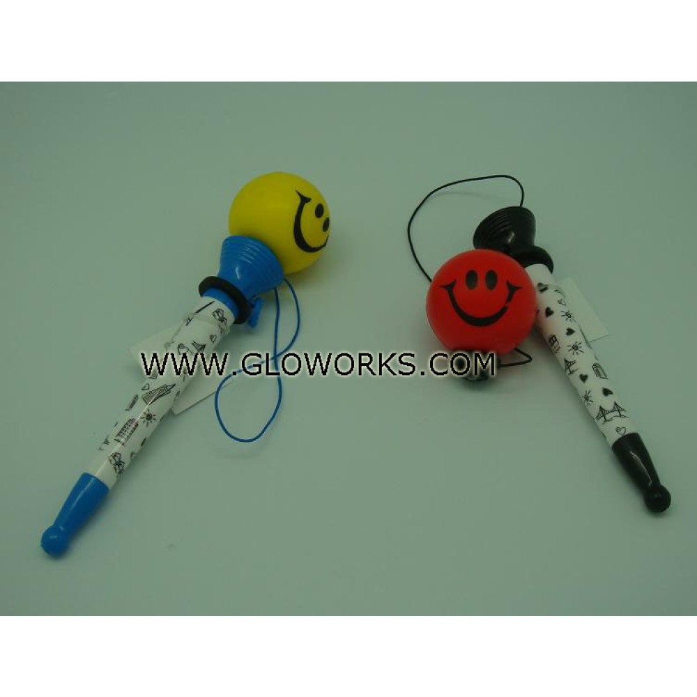 PEN WITH SHOOTING SMILEY FACE (1 DOZEN)