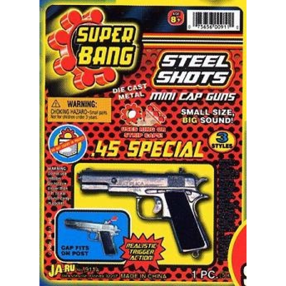 METAL MINI CAP GUN (1 PIECE)