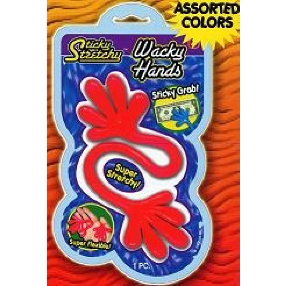 STICKY WACKY HANDS (1 PIECE)