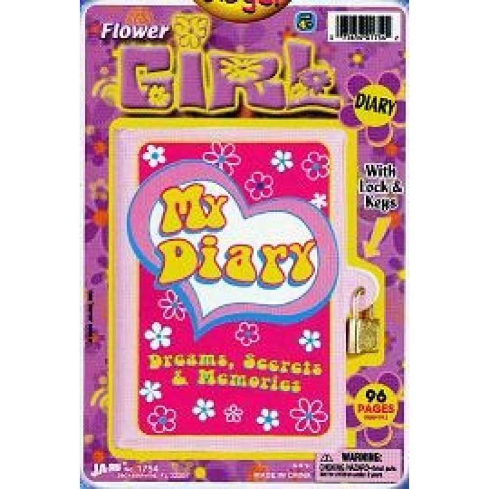 SECRET DIARY WITH LOCK (1 PIECE)