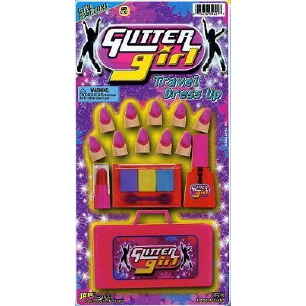 GLITTER GIRL TRAVEL SET (1 SET)