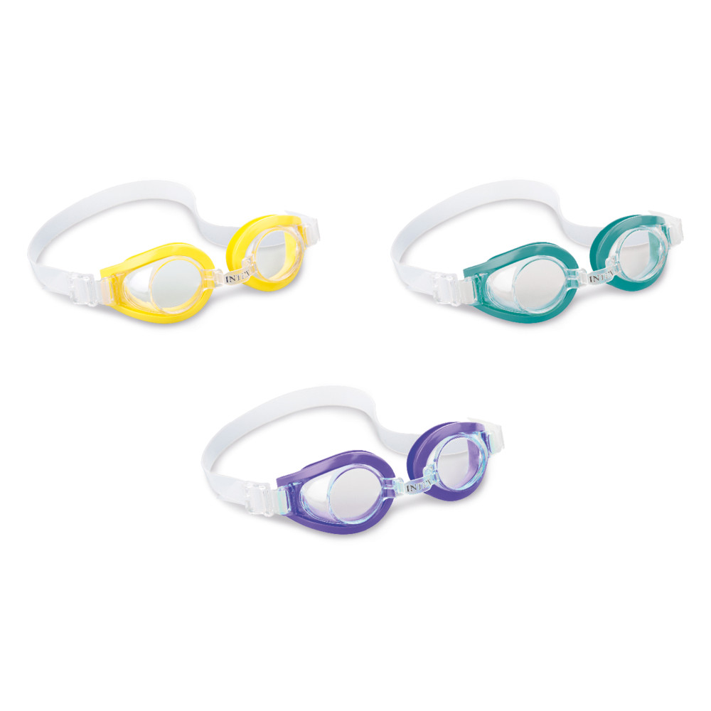 PLAY GOGGLES (ASST 3 COLOR CLEAR LENS)