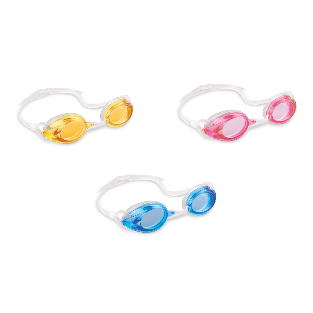 PRO RACING GOGGLES (ASST. COLORS)