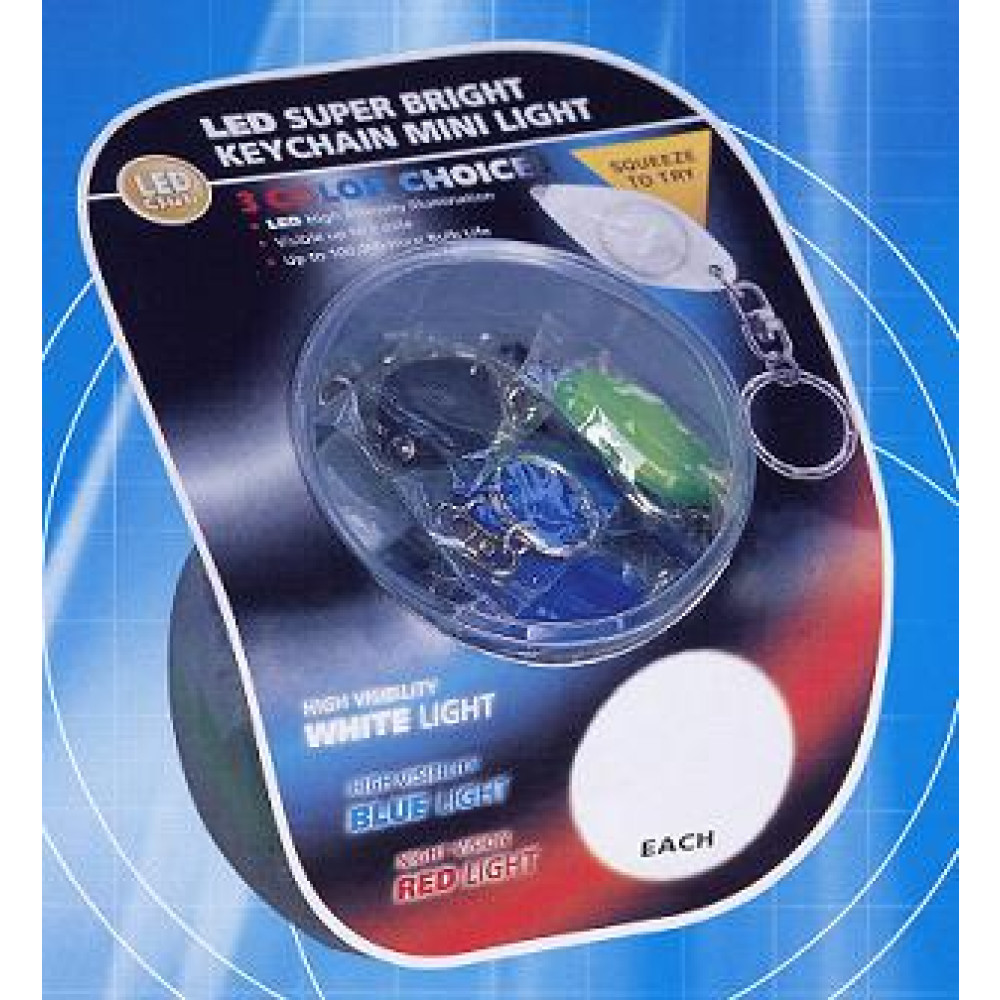 LED KEYCHAIN WITH SWITCH (1 PIECE)