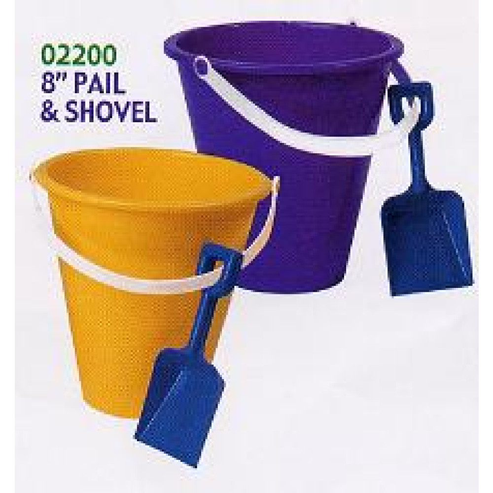 8" PAIL & SHOVEL (1 SET)