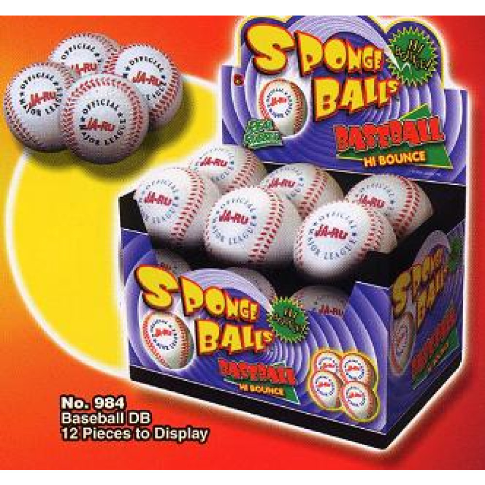 BASEBALL SPONGE BALL (1 PIECE)