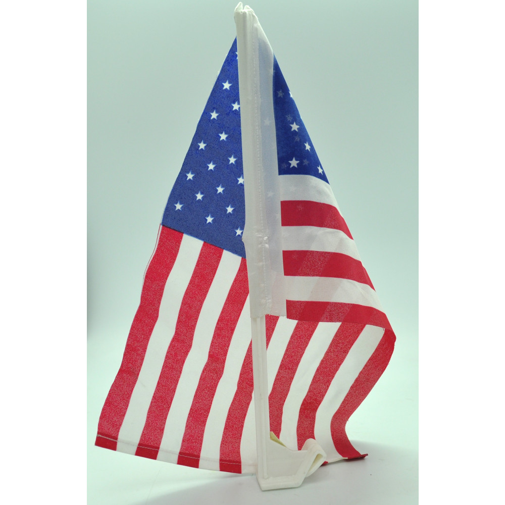 USA CAR FLAG (1 PIECE)