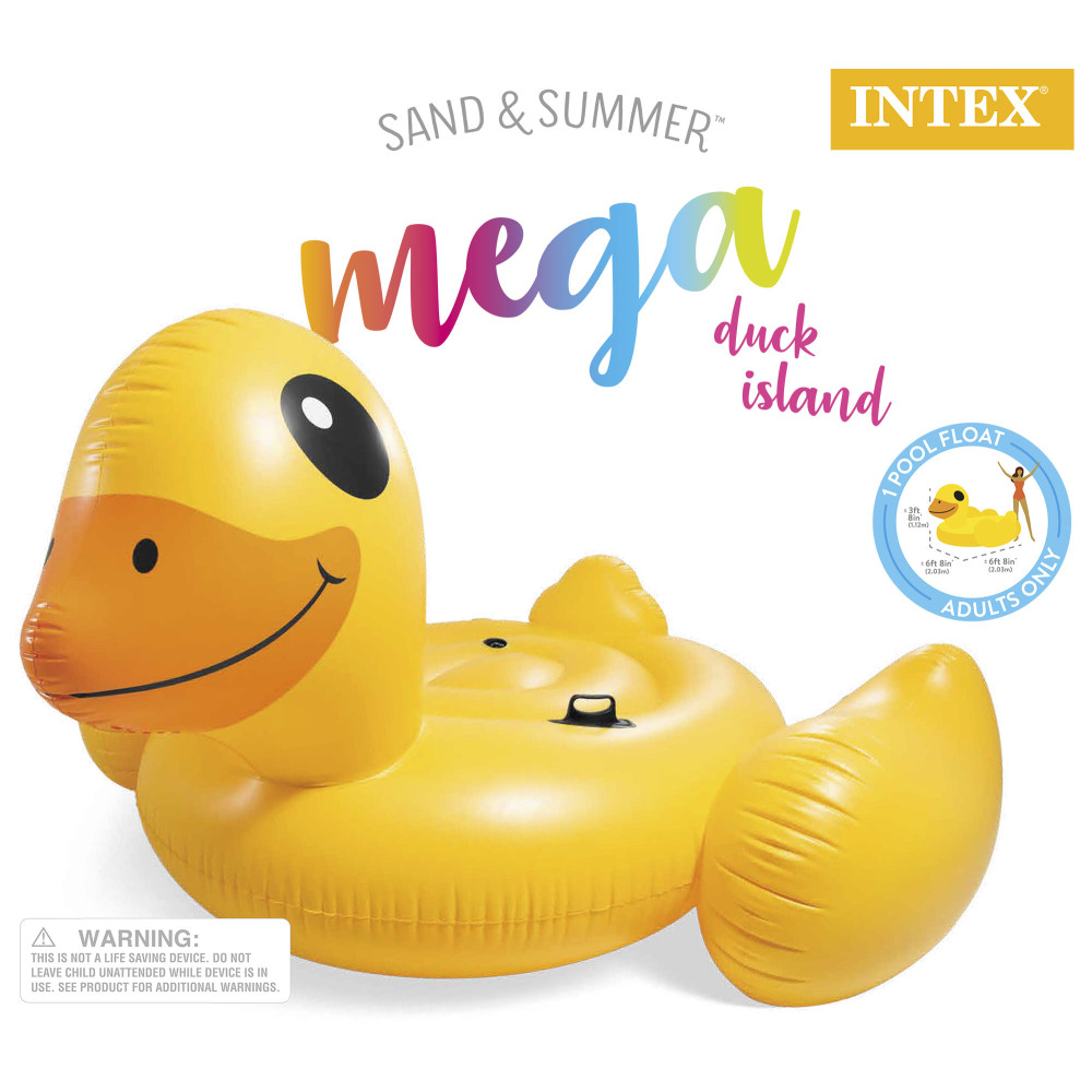 INTEX YELLOW DUCK RIDE ON (1 PIECE)