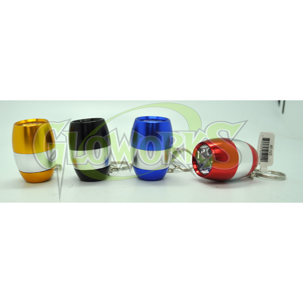 TORCH LED KEYCHAIN - ASSORTED COLORS (1 DOZEN)