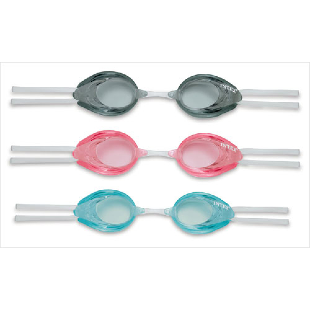 RACE PRO GOGGLES - 3 COLORS - ANTI-FOG LENSES (1 PIECE)